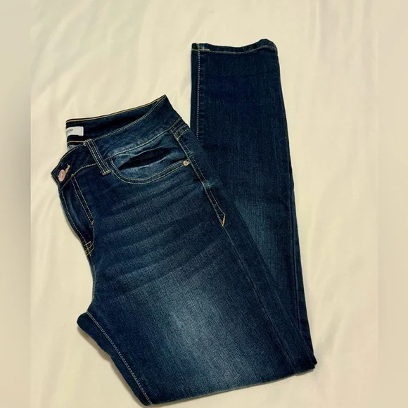 Kenzie Ankle Biter Classic Skinny Jeans Dark Wash NWOT Size 4 Mid Rise Classic - Picture 13 of 13
